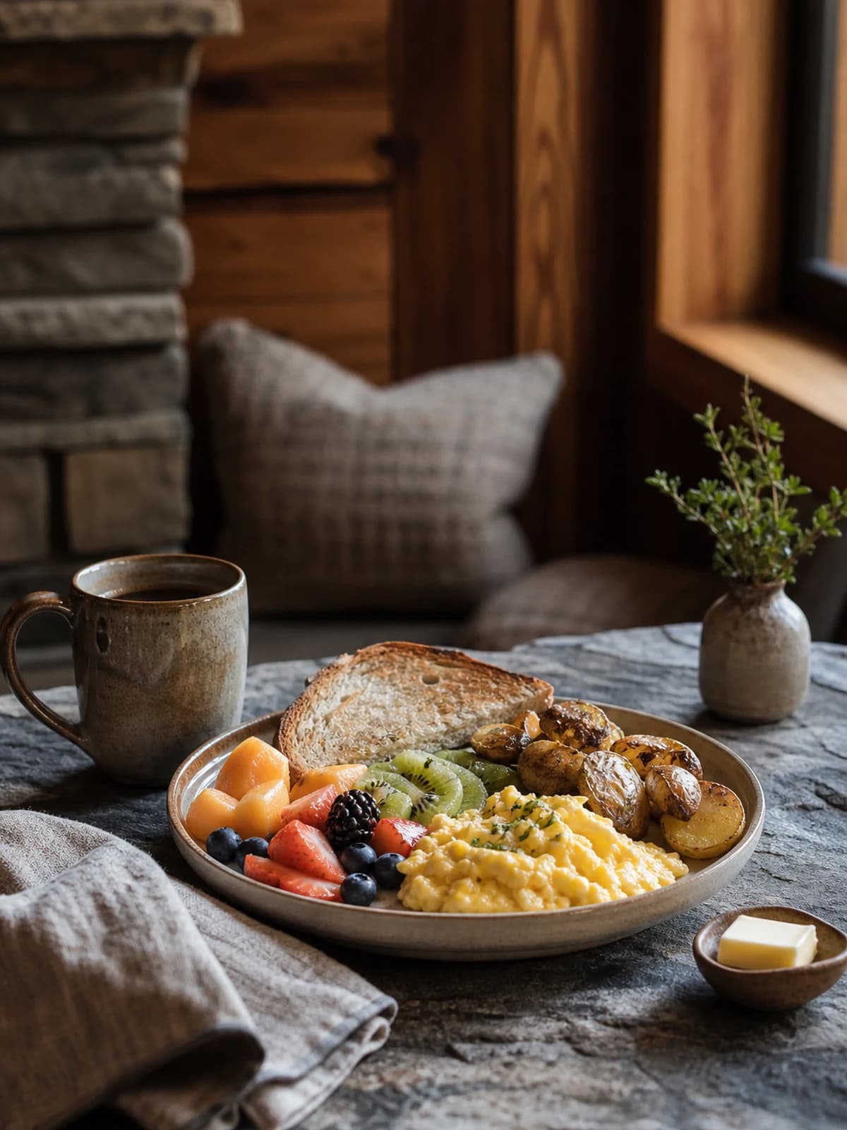 Breakfast is part of the stay