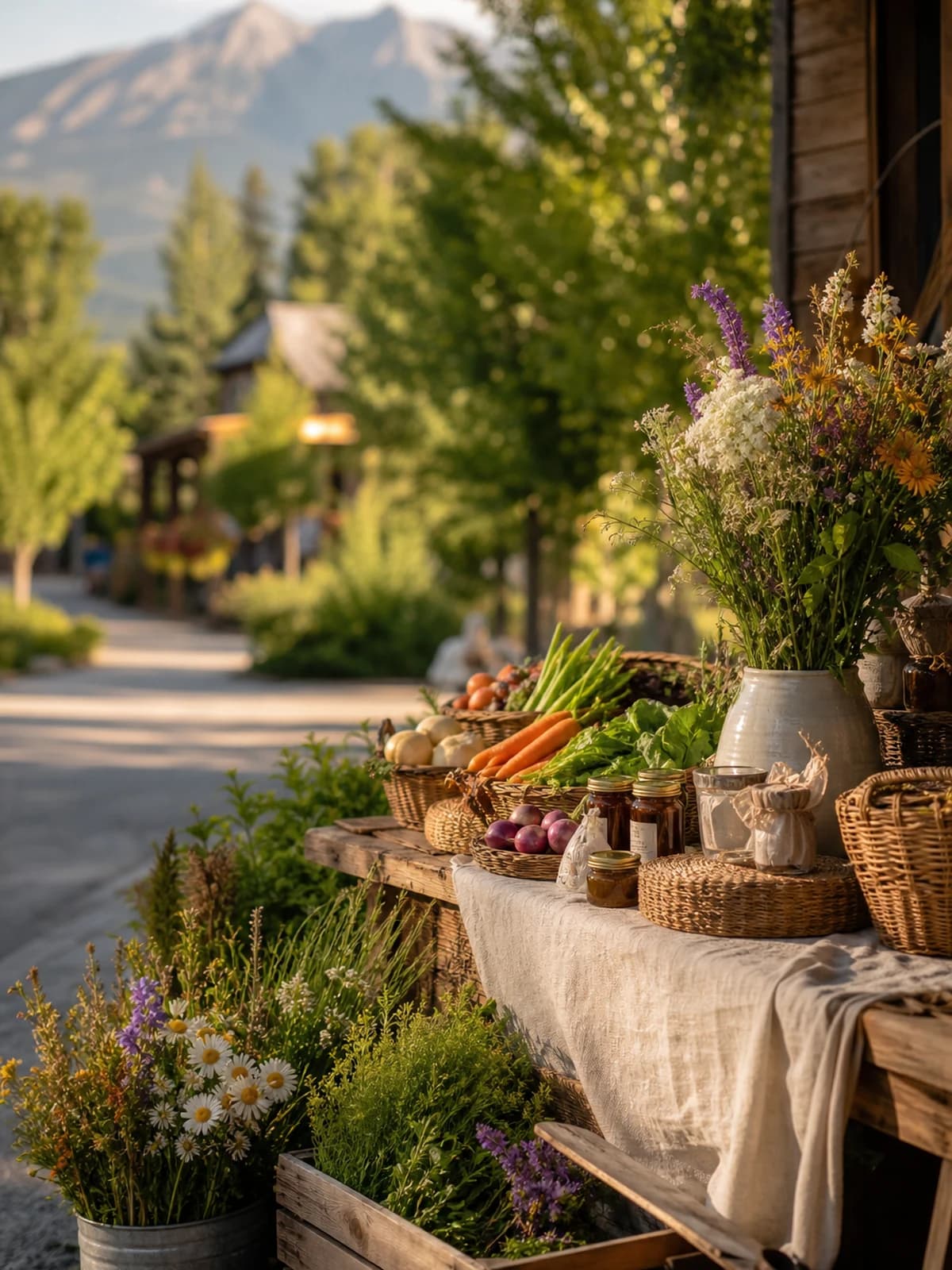 Market stops and small detours
